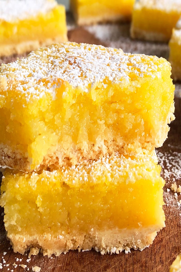 Easy Lemon Bars Lemon Squares CakeWhiz
