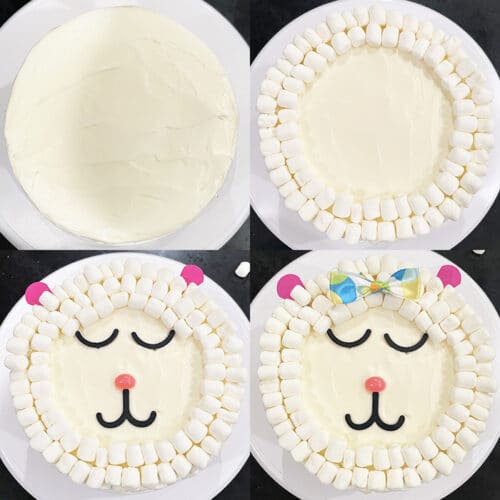 Easy Lamb Cake {With Marshmallows} CakeWhiz