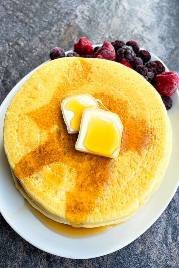 Fluffy Buttermilk Pancakes {From Scratch} CakeWhiz