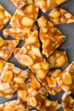 How to Make Peanut Brittle {Microwave} - CakeWhiz