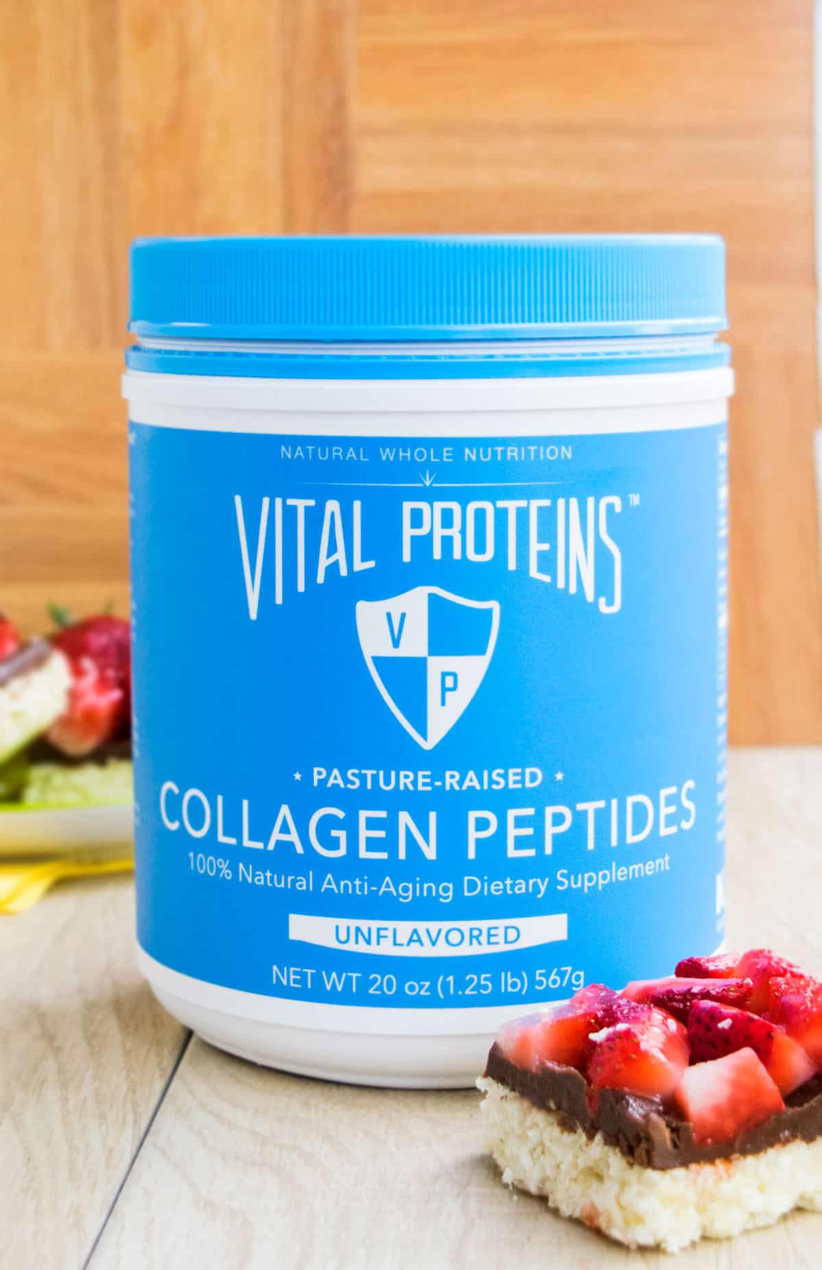 Can of Vital Proteins Collagen Peptides